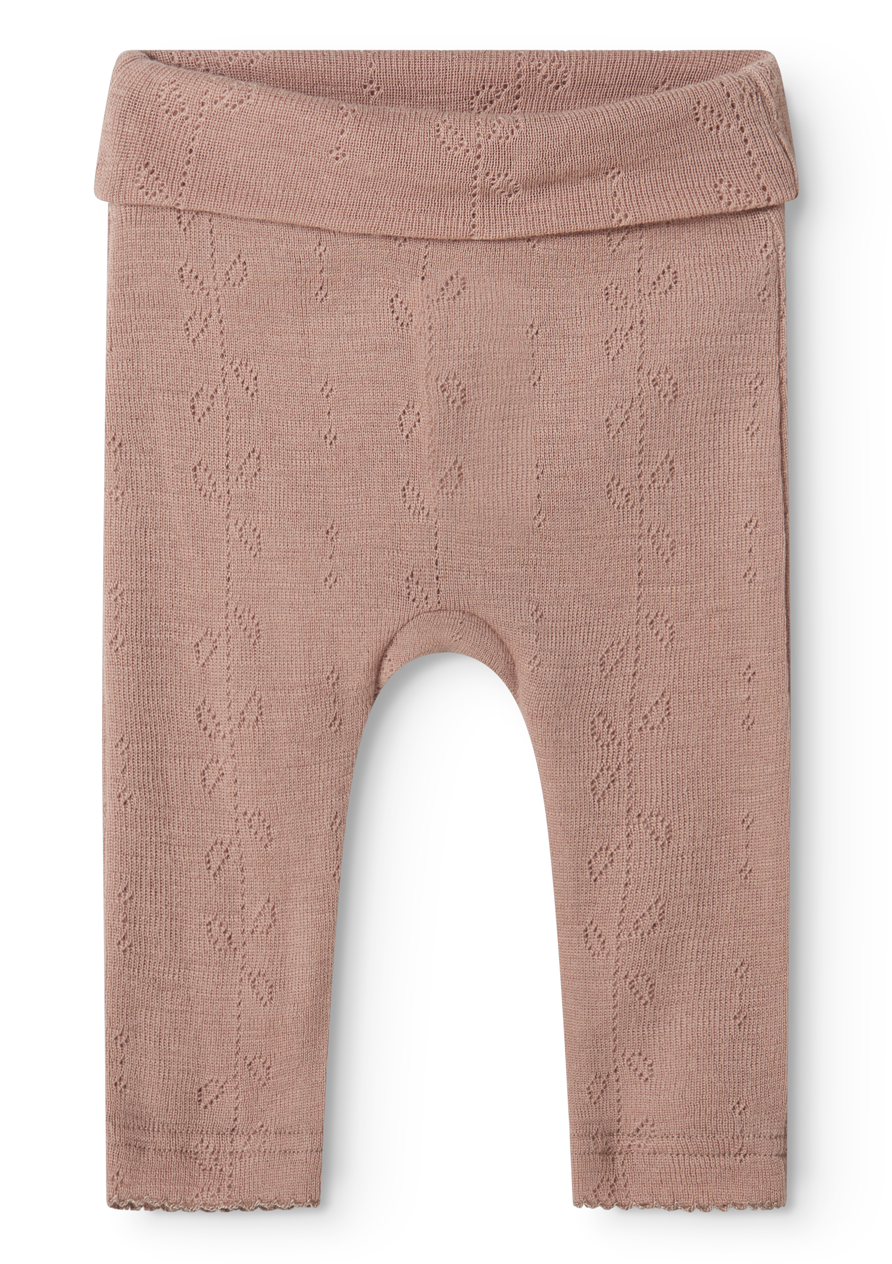 MarMar Copenhagen MarMar Copenhagen - Piva Wool Pointelle Premature - Burnt Rose - Pearls & Swines