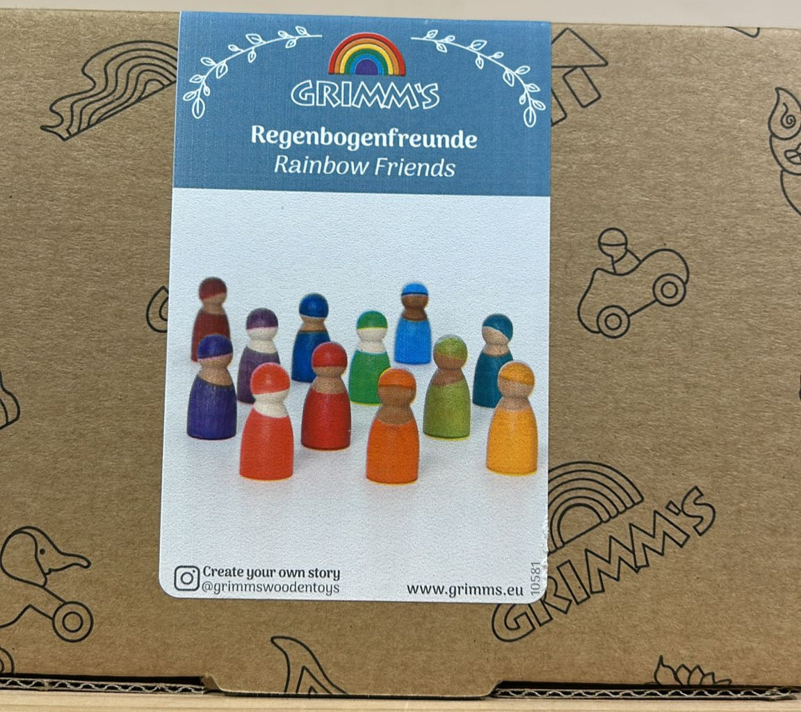 GRIMMS GRIMMS - Rainbow Friends - Multi color - Pearls & Swines