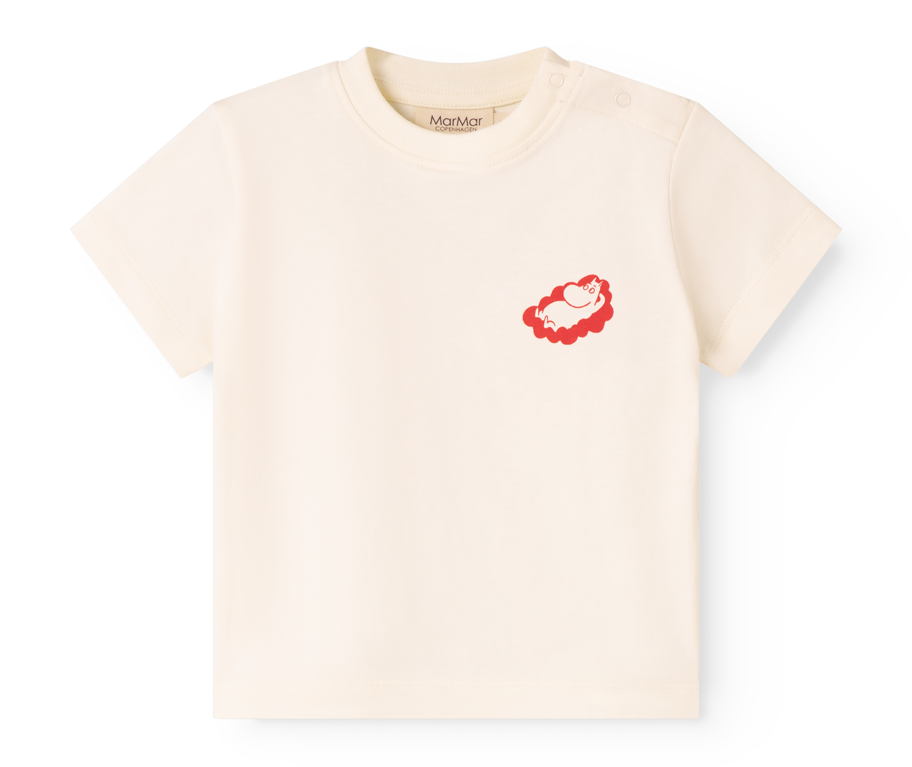 MarMar Copenhagen - Trissa Katoenen BowTops - Wit