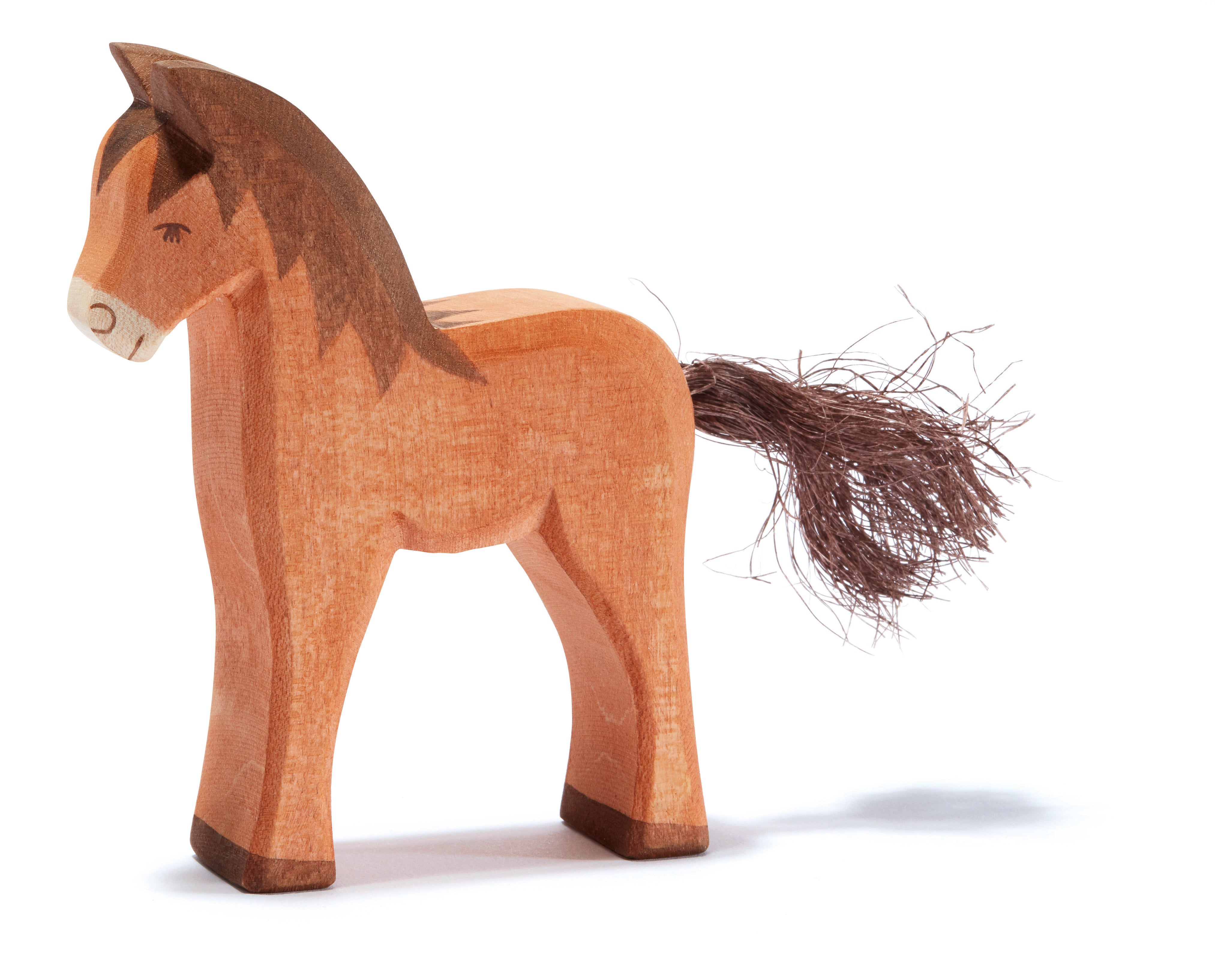 Ostheimer Ostheimer - Colt brown- Wooden animal - Pearls & Swines