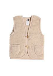 Alwero Alwero - Body Warmer Alpen Junior - Milk Tea - Pearls & Swines