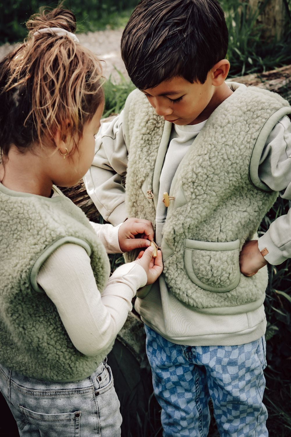 Alwero Alwero - Body Warmer Alpen Junior - Pistaccio - Pearls & Swines