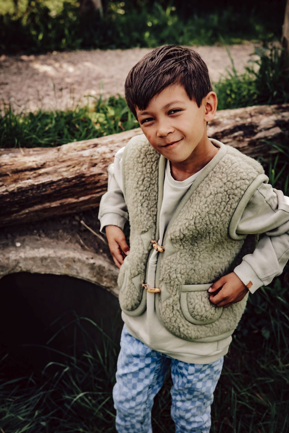 Alwero Alwero - Body Warmer Alpen Junior - Pistaccio - Pearls & Swines