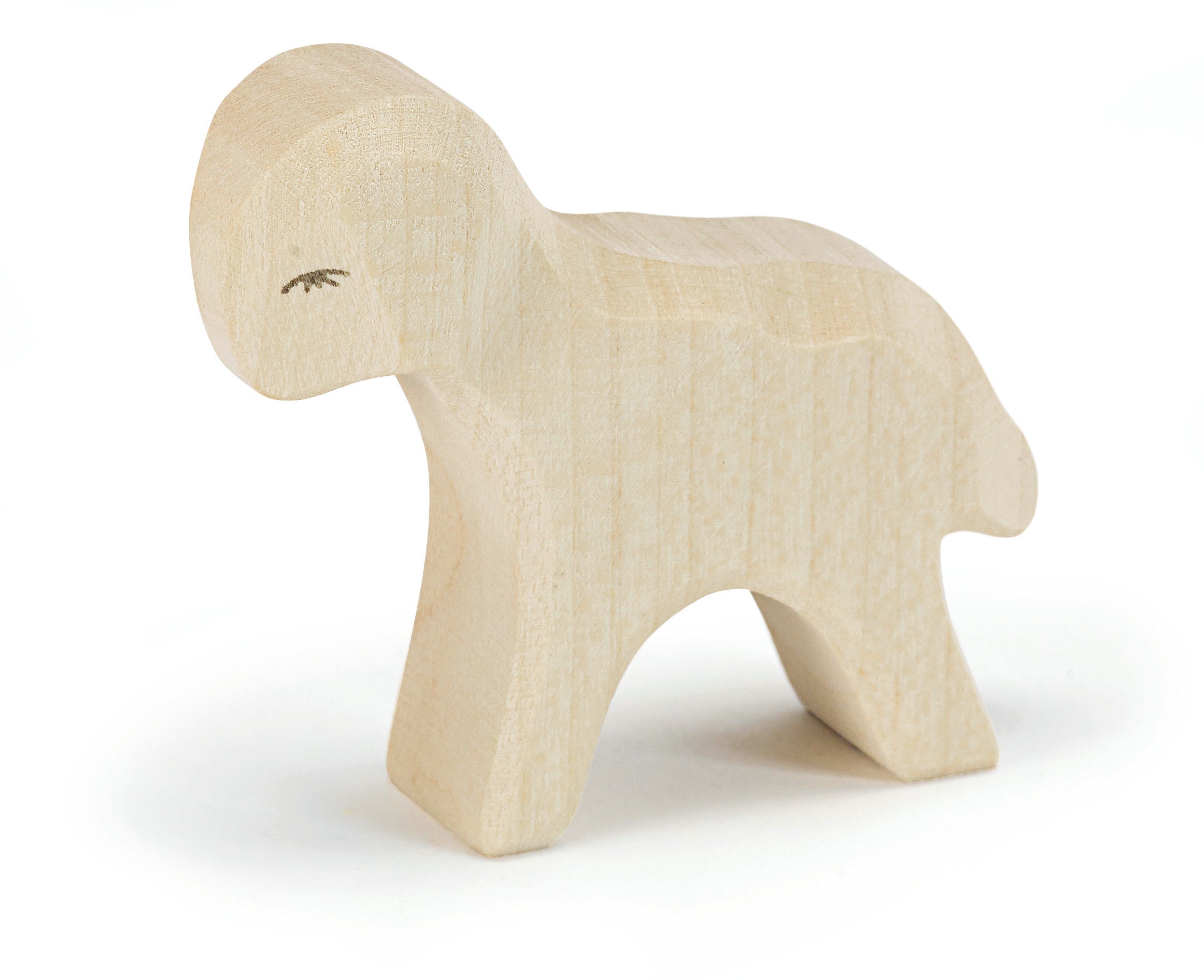 Ostheimer Ostheimer - Lamb standing - Wooden animal - Pearls & Swines