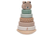 Jollein Jollein Wooden Rocking Ring Stacker - Jungle Jambo - Pearls & Swines