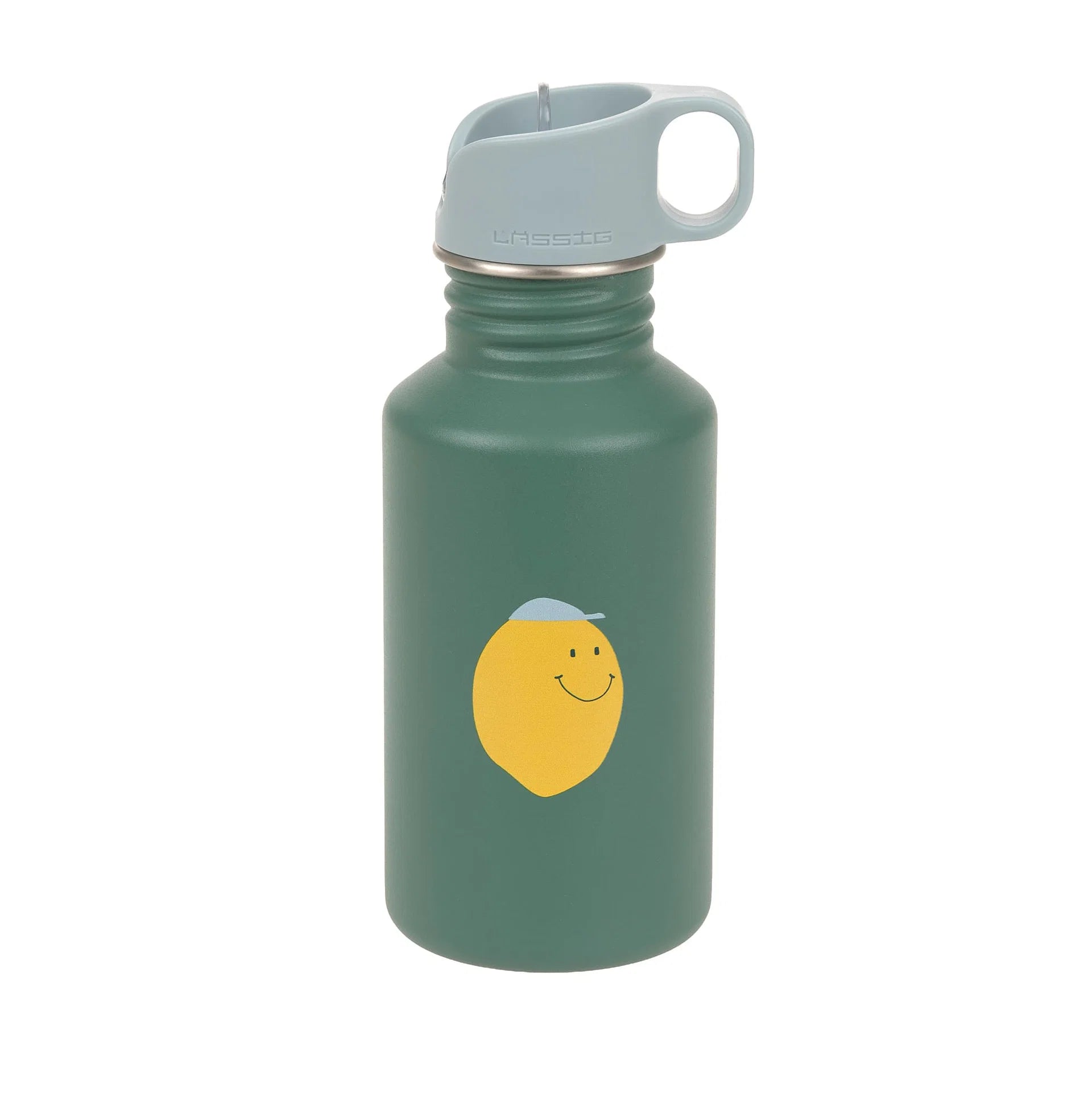 Lässig Lässig - Bottle Stainless Steel - Happy Fruits - Lemon - Pearls & Swines