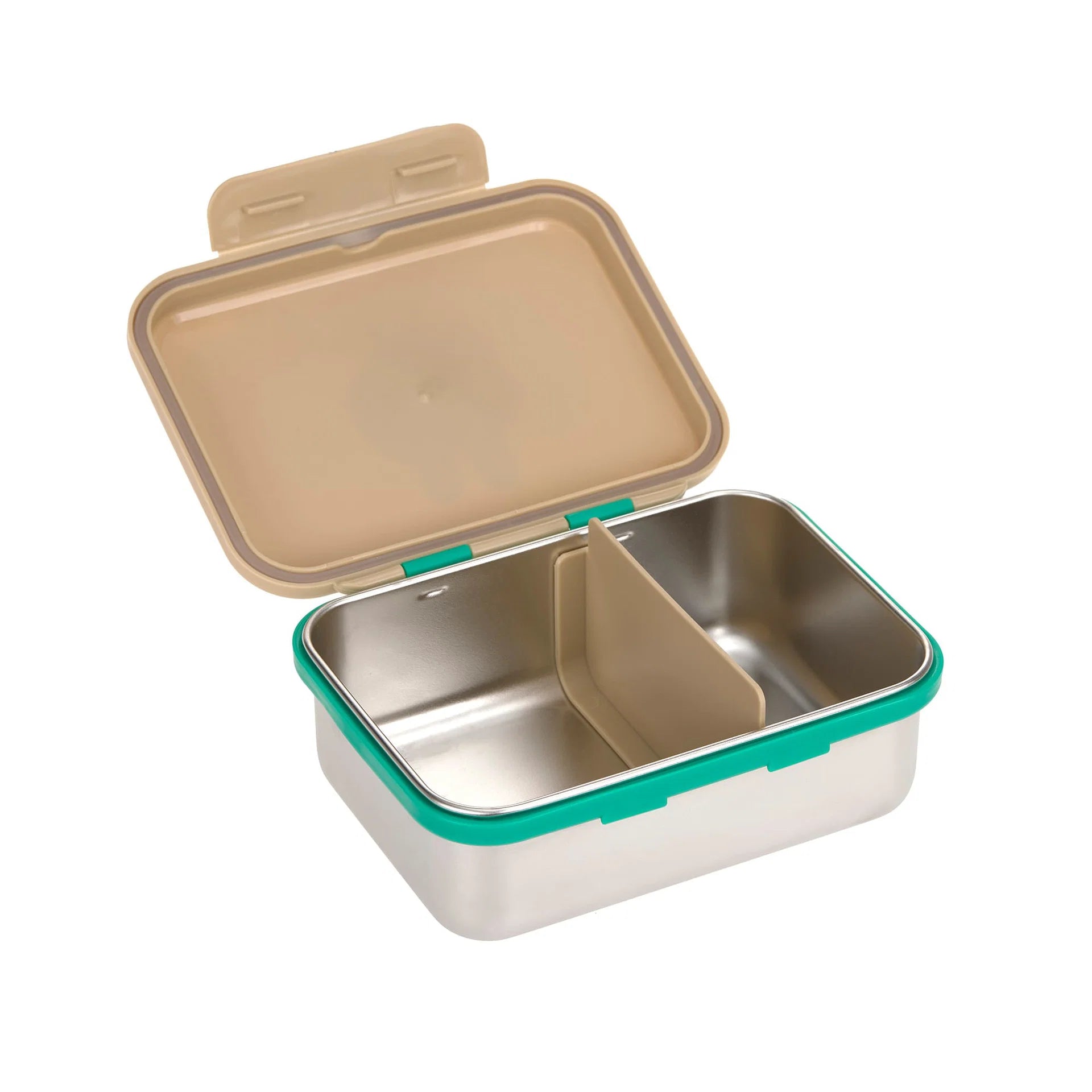 Lässig Lässig - Lunchbox Stainless Steel - Happy Trails - Frog - Pearls & Swines