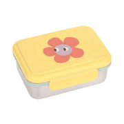 Lässig - Lunchbox Stainless Steel - Happy Trails - Flower