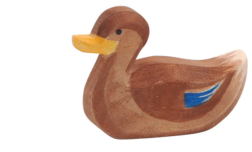 Ostheimer Ostheimer - Duck swimming - Wooden animal - Pearls & Swines