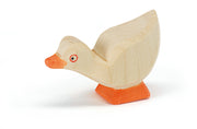 Ostheimer Ostheimer - Gosling head low - Wooden animal - Pearls & Swines