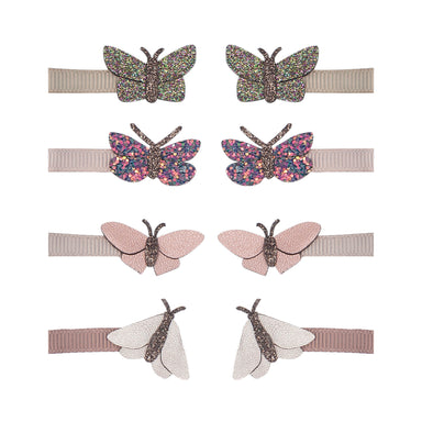 Mimi & Lula Mimi & Lula Rainforest Butterfly Mini Clips - Pearls & Swines