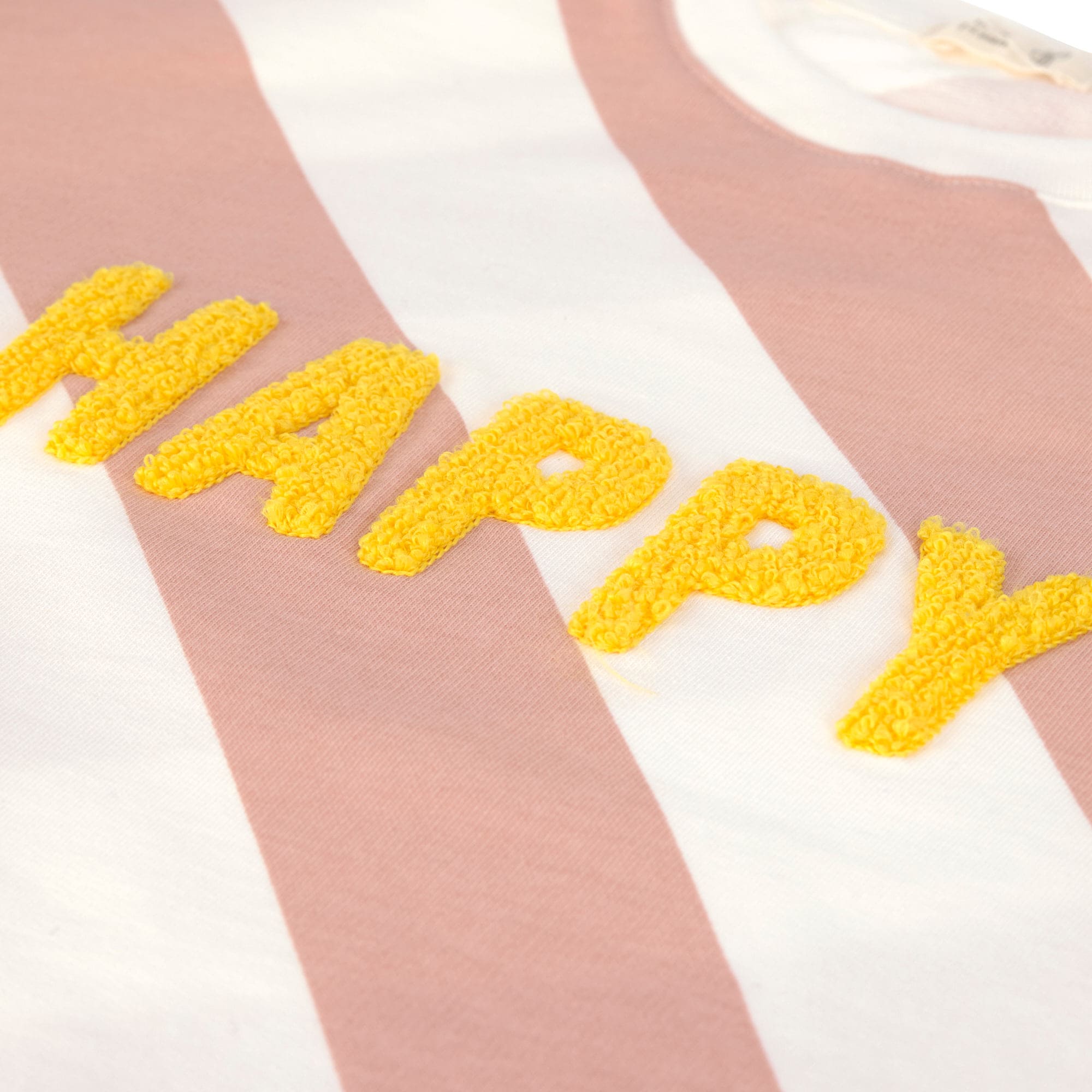 Lässig Lässig - Kids Sweater GOTS - Happy milky/peach - Pearls & Swines