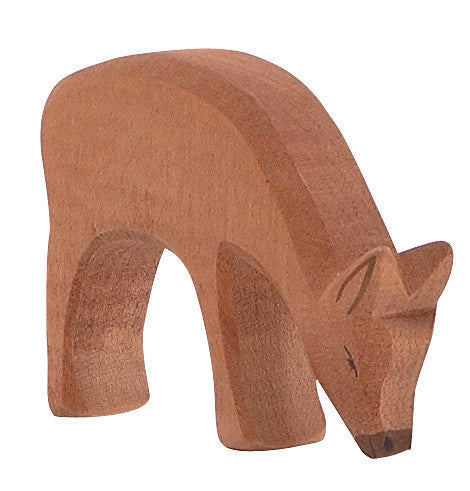 Ostheimer Ostheimer - Red Deer eating - Wooden animal - Pearls & Swines