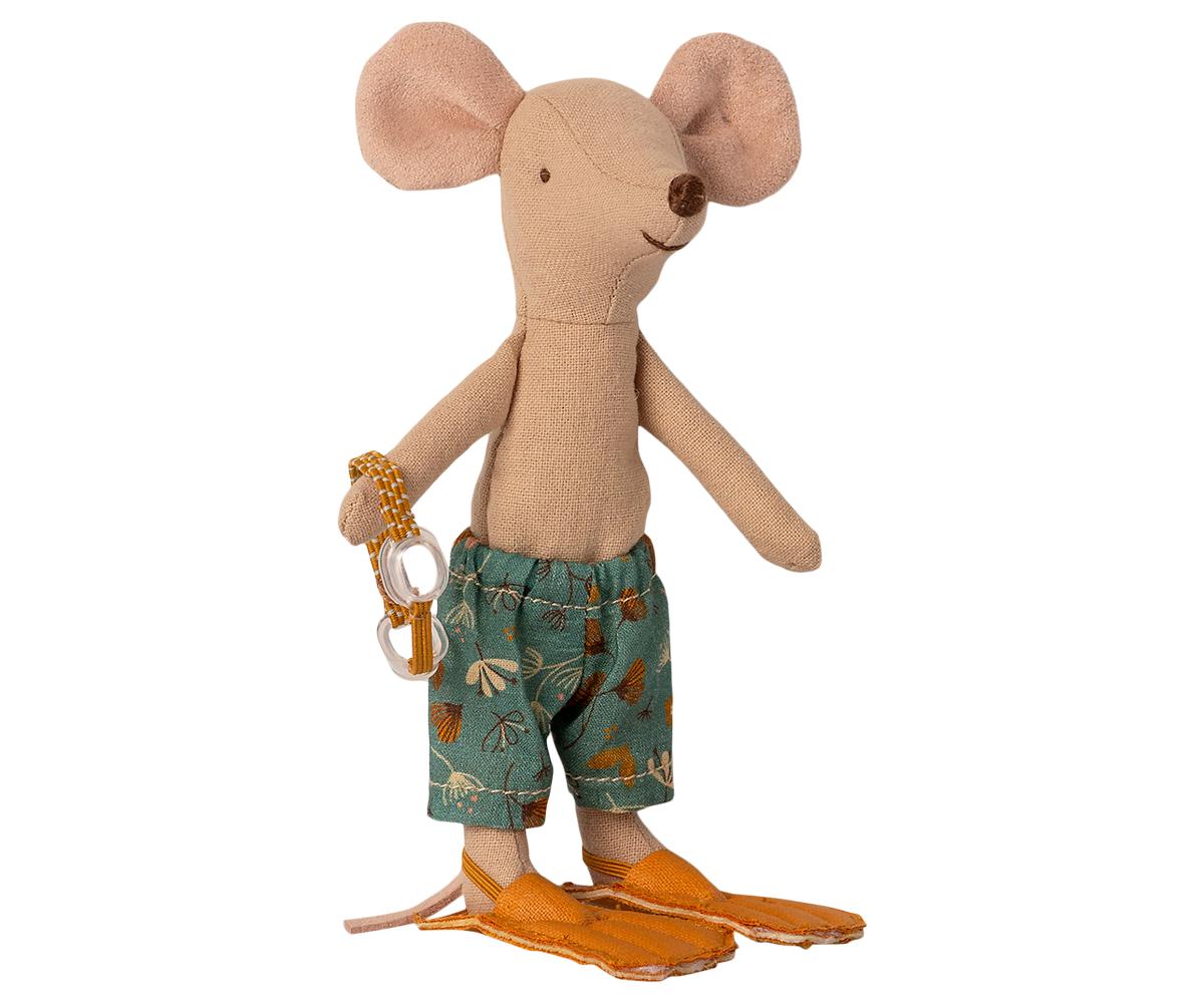 Maileg Maileg - Beach Mice - Big brother in Cabin de Plage - Pearls & Swines