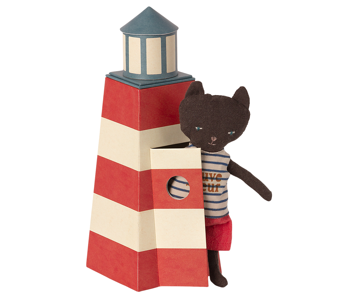Maileg Maileg - Sauveteur - Tower with cat - Pearls & Swines