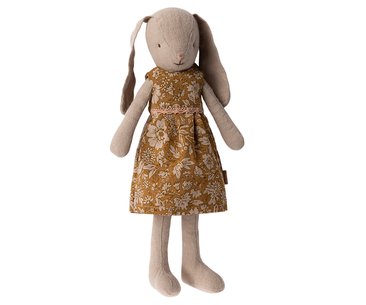 Maileg Maileg Bunny size 2 - Classic - Flower dress - Pearls & Swines