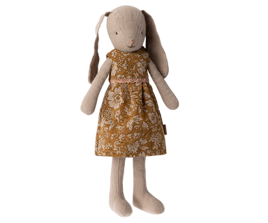 Maileg Maileg Bunny size 2 - Classic - Flower dress - Pearls & Swines