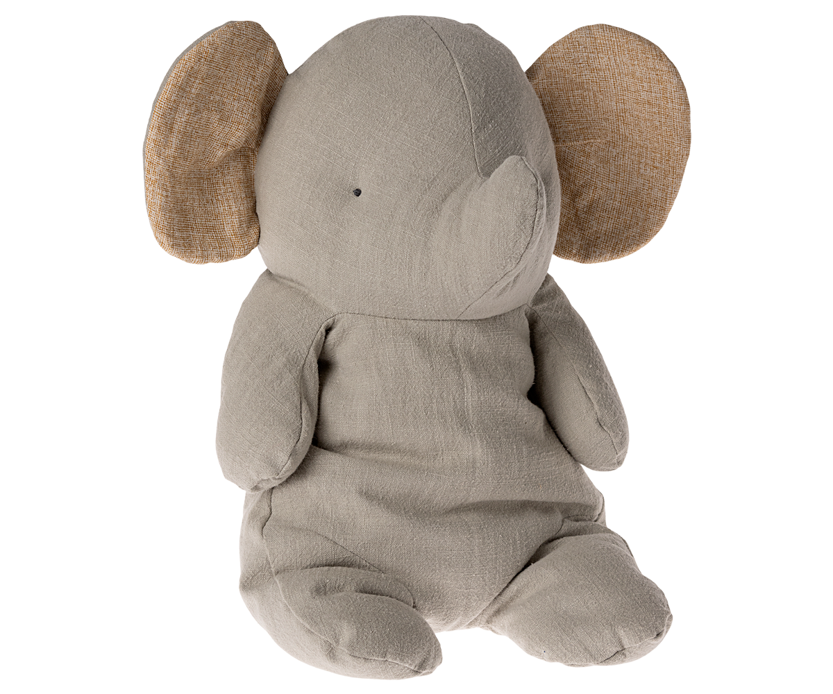 Maileg Maileg Safari Friends - Elephant - Grey - Big - Pearls & Swines