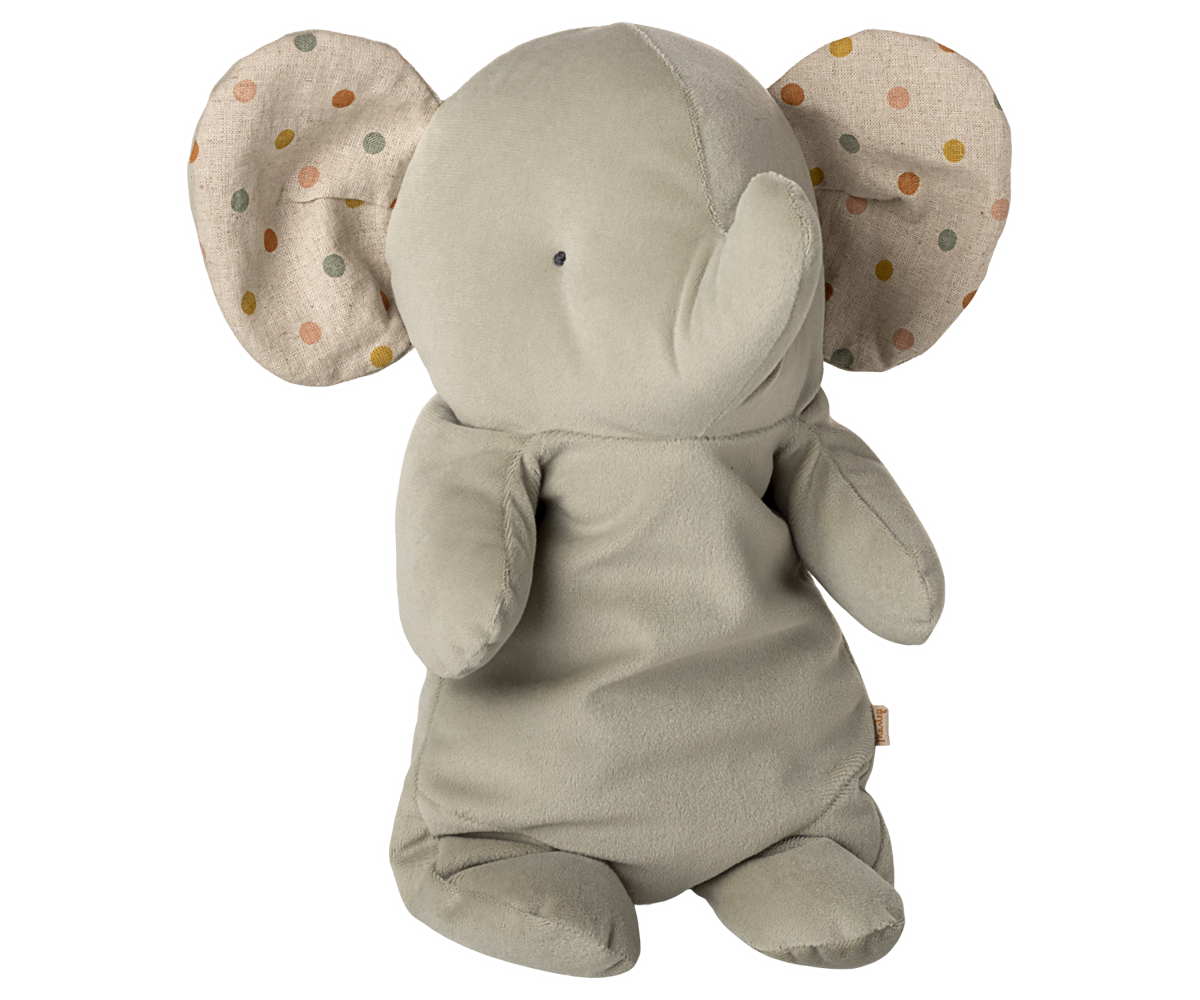 Maileg - Safari Friends  - Elephant  - Medium - Iron grey
