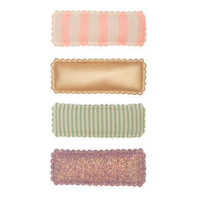 Mimi & Lula Mimi en Lula - clic clacs - Stripy Rectangular - Pearls & Swines