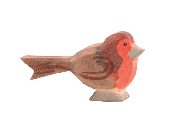 Ostheimer Ostheimer - Robin - Wooden animal - Pearls & Swines