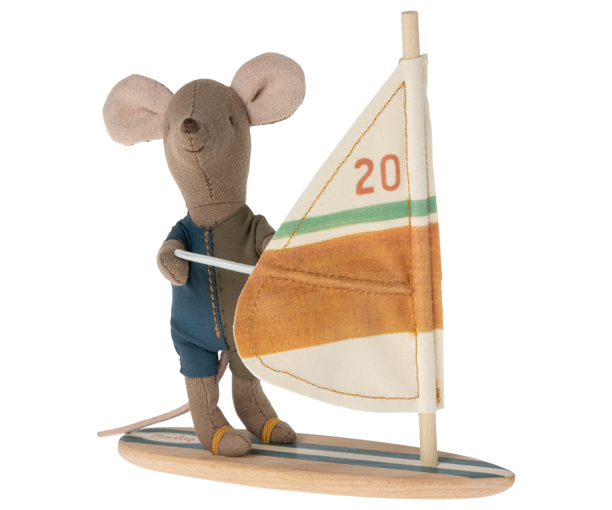 Maileg Maileg - Beach Mice - Little brother surfer - Pearls & Swines