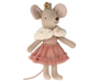 Maileg Maileg Princess Mouse, Little Sister in Matchbox - Pearls & Swines