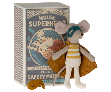 Maileg Maileg - Super Hero - Little Brother in Matchbox - Pearls & Swines