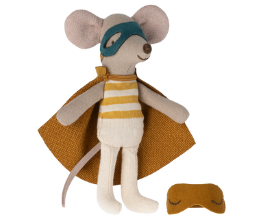 Maileg Maileg - Super Hero - Little Brother in Matchbox - Pearls & Swines