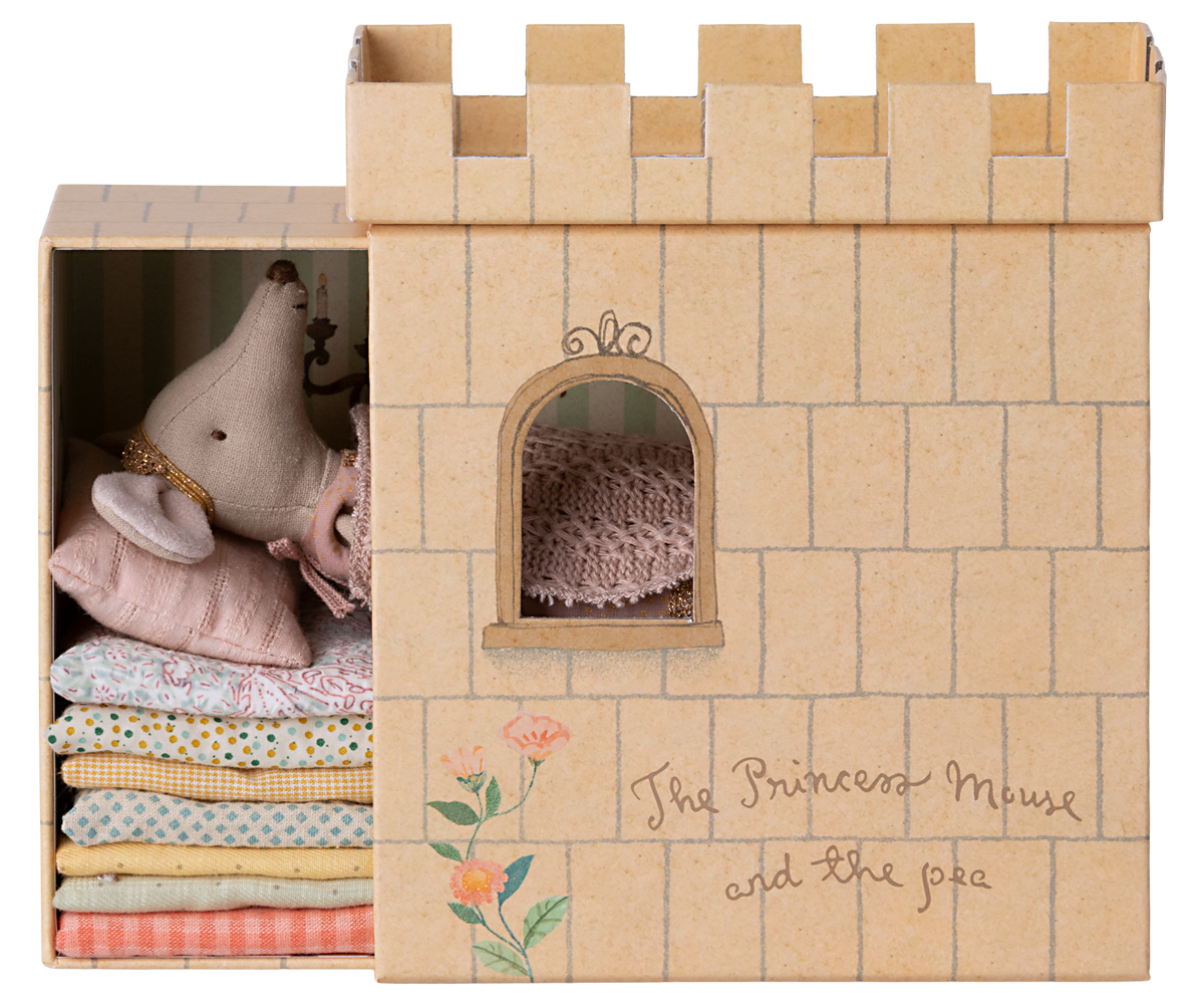 Maileg Maileg - Princess and the pea - Big Sister Mouse - Pearls & Swines