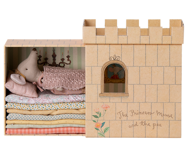 Maileg Maileg - Princess and the pea - Big Sister Mouse - Pearls & Swines