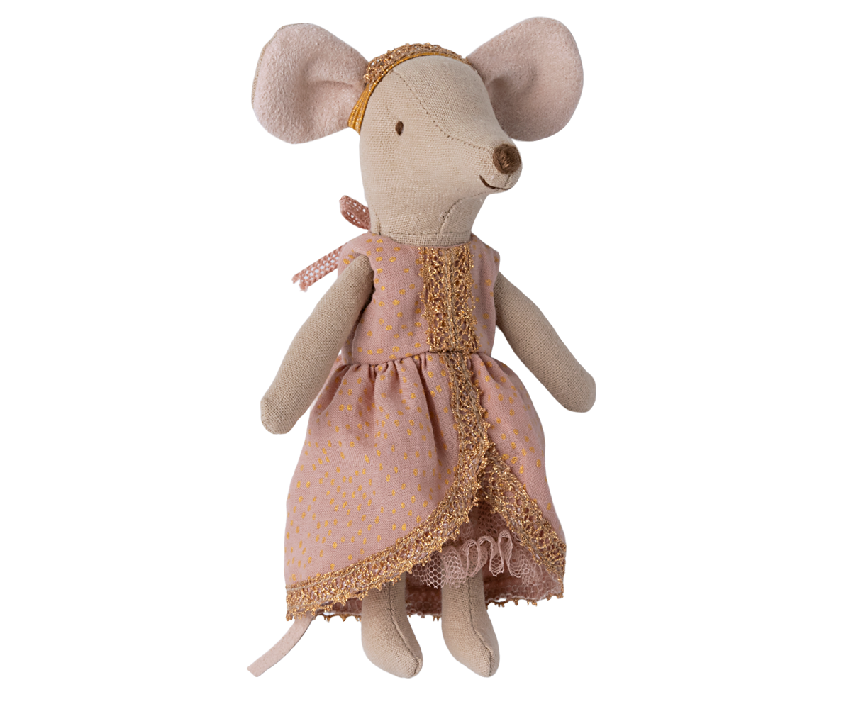 Maileg Maileg - Princess and the pea - Big Sister Mouse - Pearls & Swines