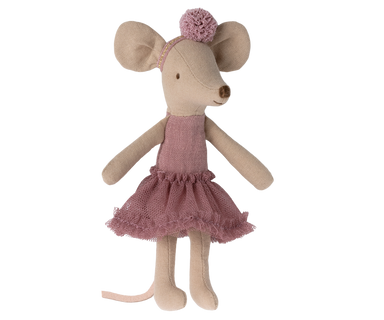 Maileg Maileg Ballerina Mouse Big Sister - Heather - Pearls & Swines