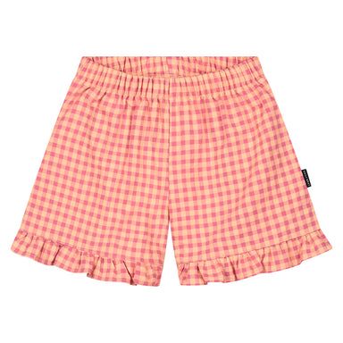 Daily Brat Daily Brat Gail Checked Shorts - Sweet Pink - Pearls & Swines