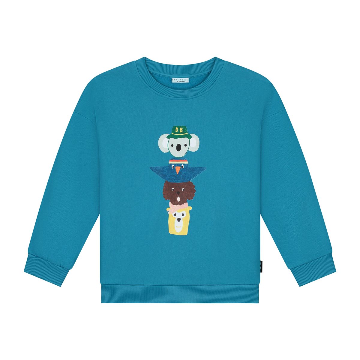 Daily Brat Daily Brat - Wobble Totem Sweater - Sage Serenity - Pearls & Swines