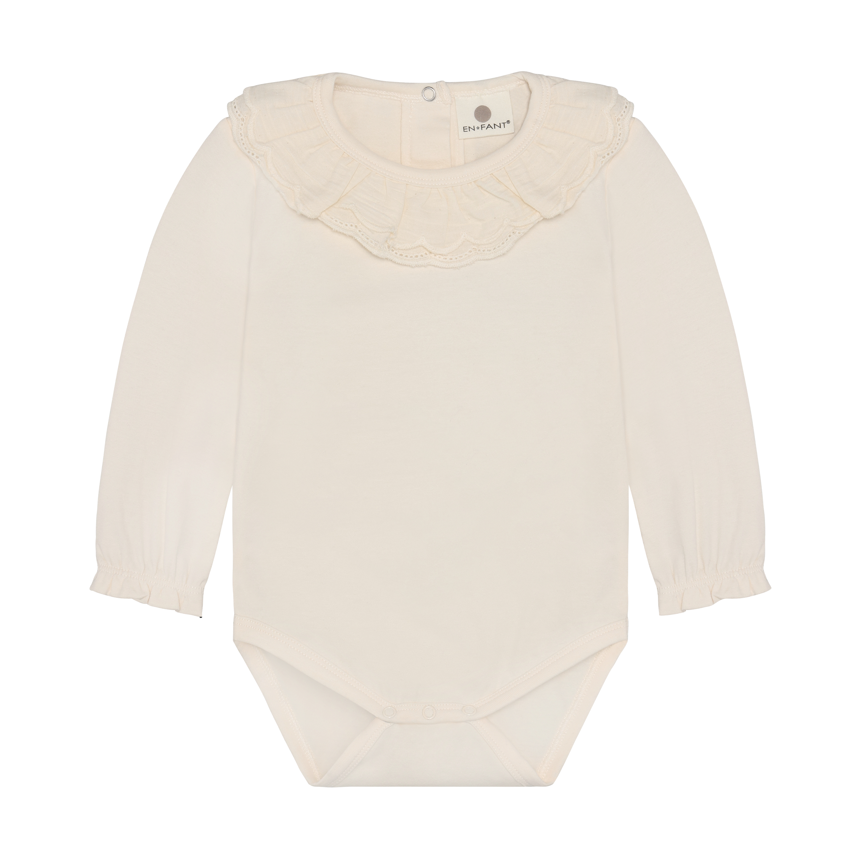 Enfant Enfant - Body LS Collar - Pearled Ivory - Pearls & Swines