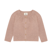 Enfant Enfant - Cardigan Knit - Adobe Rose - Pearls & Swines