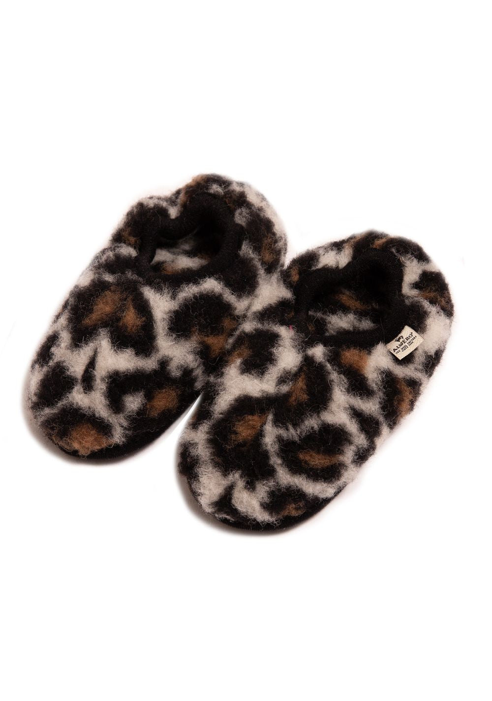 Alwero Alwero - Indoor Slippers - Leopard - Pearls & Swines