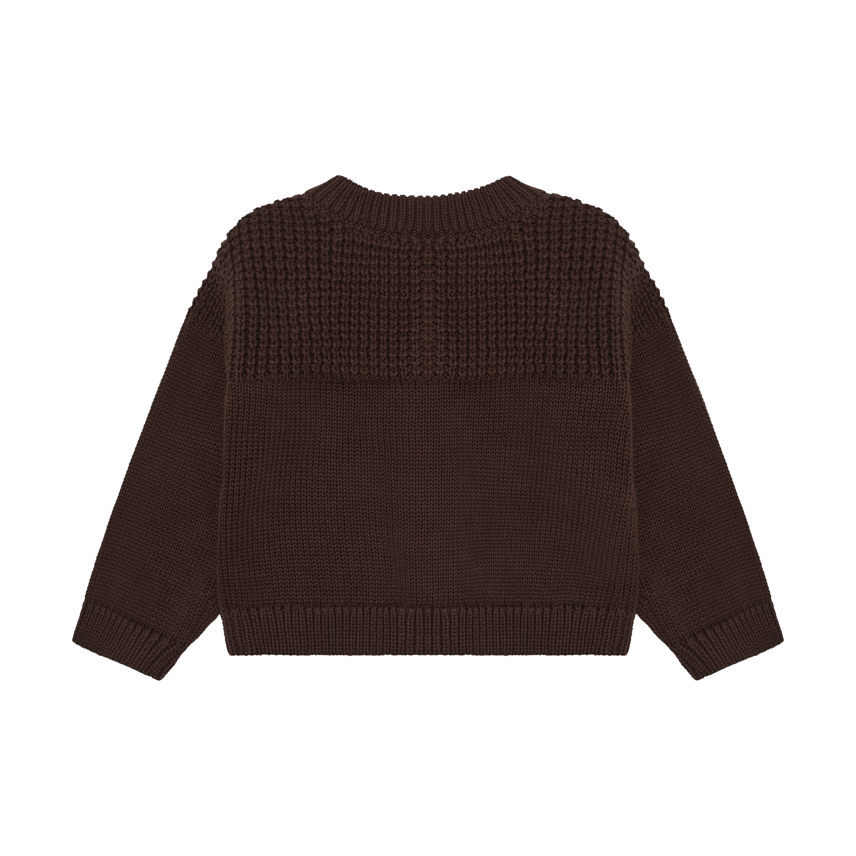 Enfant Enfant - Cardigan Knit - Chestnut - Pearls & Swines