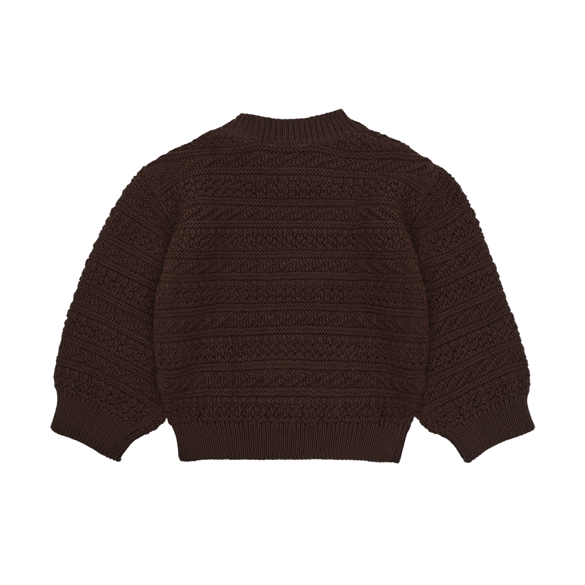Enfant Enfant - Pullover Knit - Chestnut - Pearls & Swines