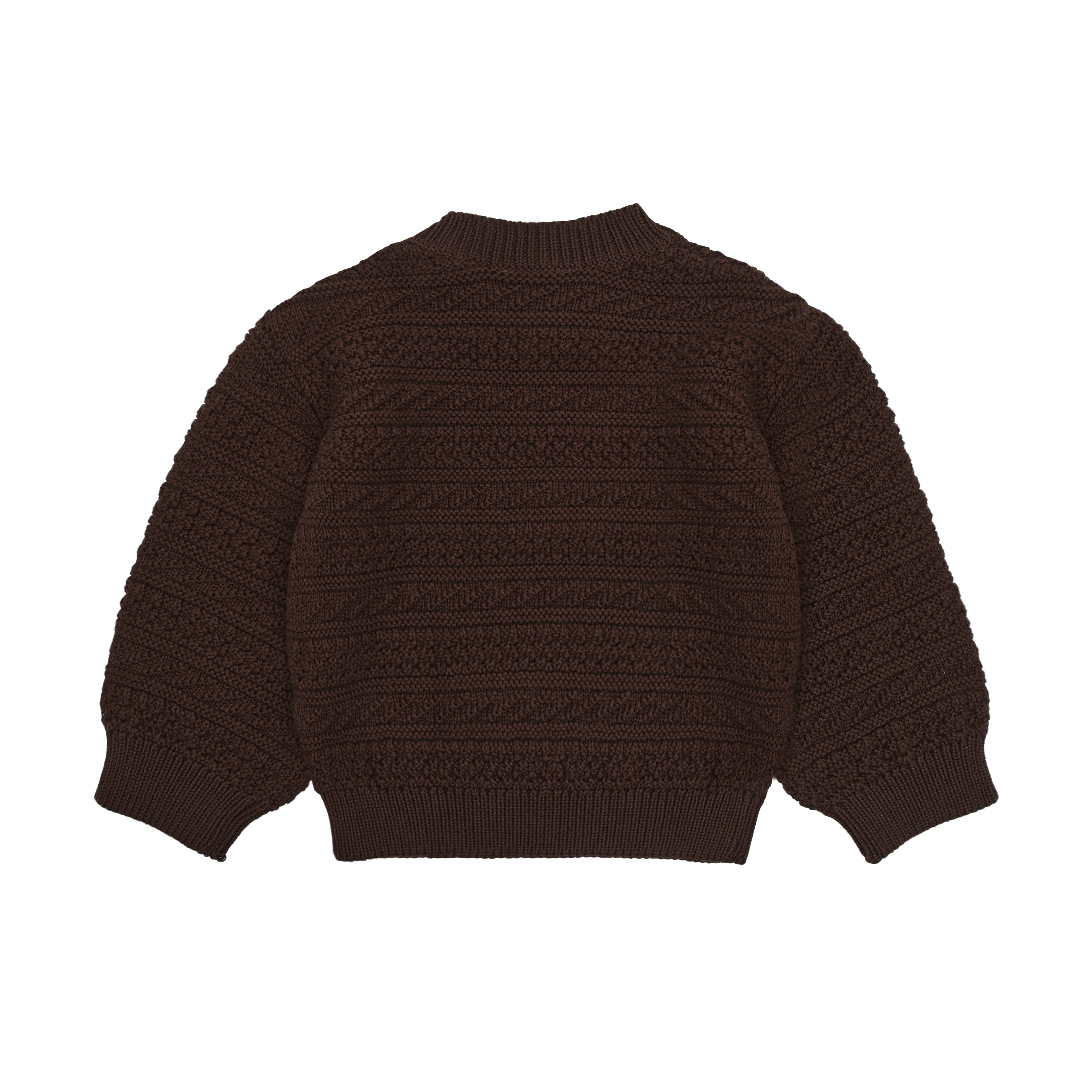 Enfant Enfant - Pullover Knit - Chestnut - Pearls & Swines