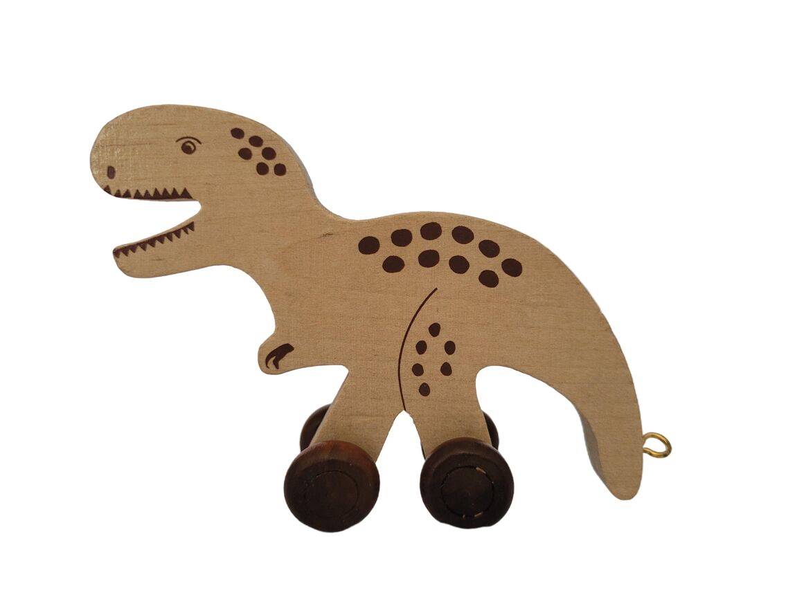 RyanTown RyanTown - Letter Train - Natural wood - Pearls & Swines