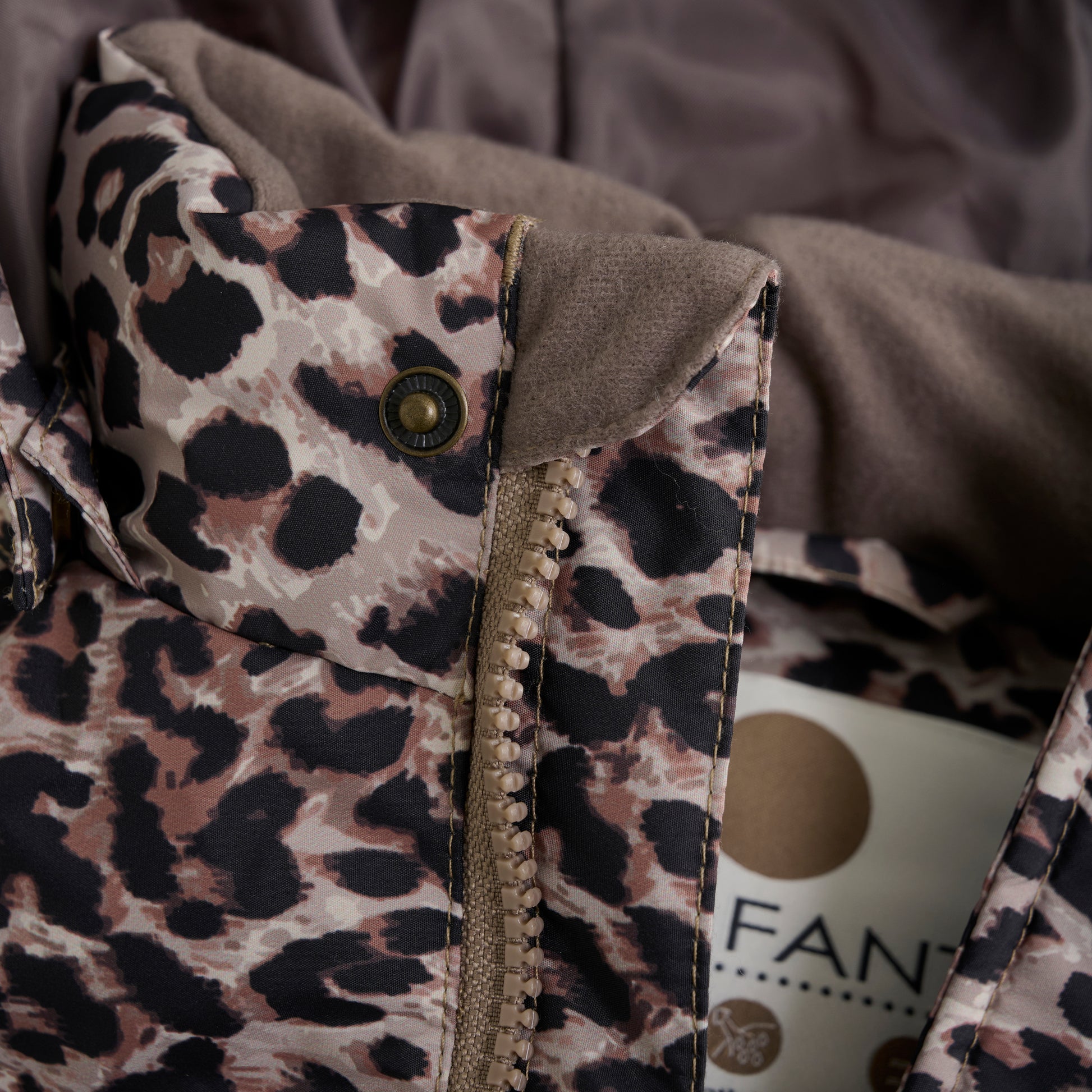 Enfant Enfant - Jacket Quilt AOP- Pine Bark - Pearls & Swines