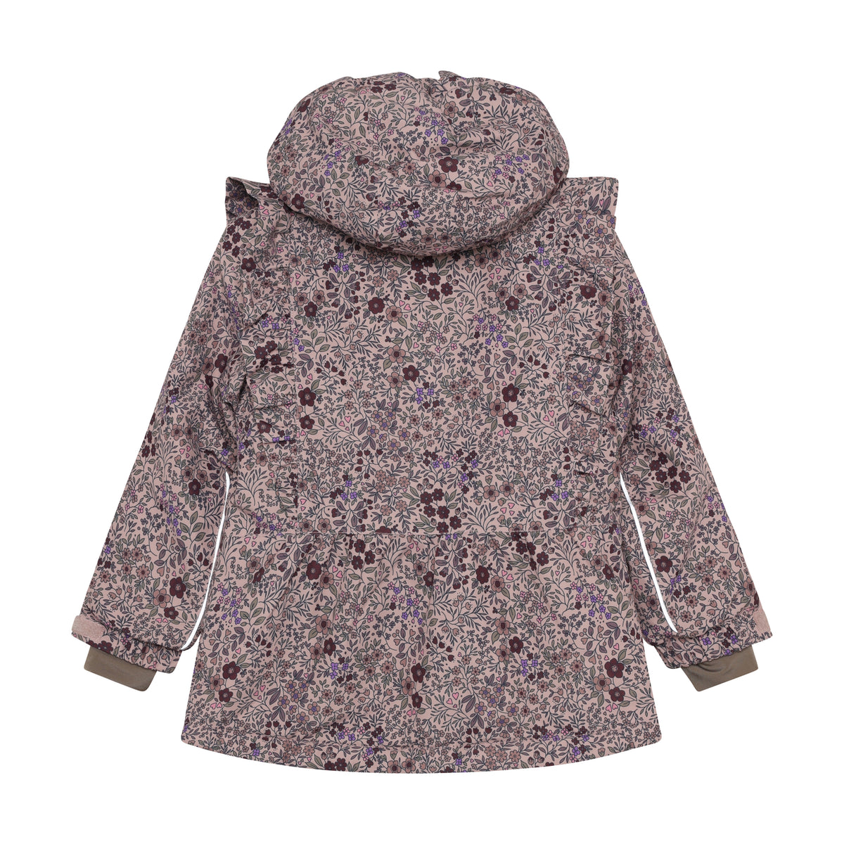 Enfant Enfant - Jacket W. Frills AOP - Adobe Rose - Pearls & Swines