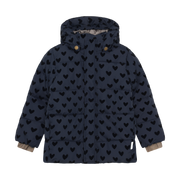 Enfant Enfant - Jacket Quilt Flock AOP - Parisian Night - Pearls & Swines