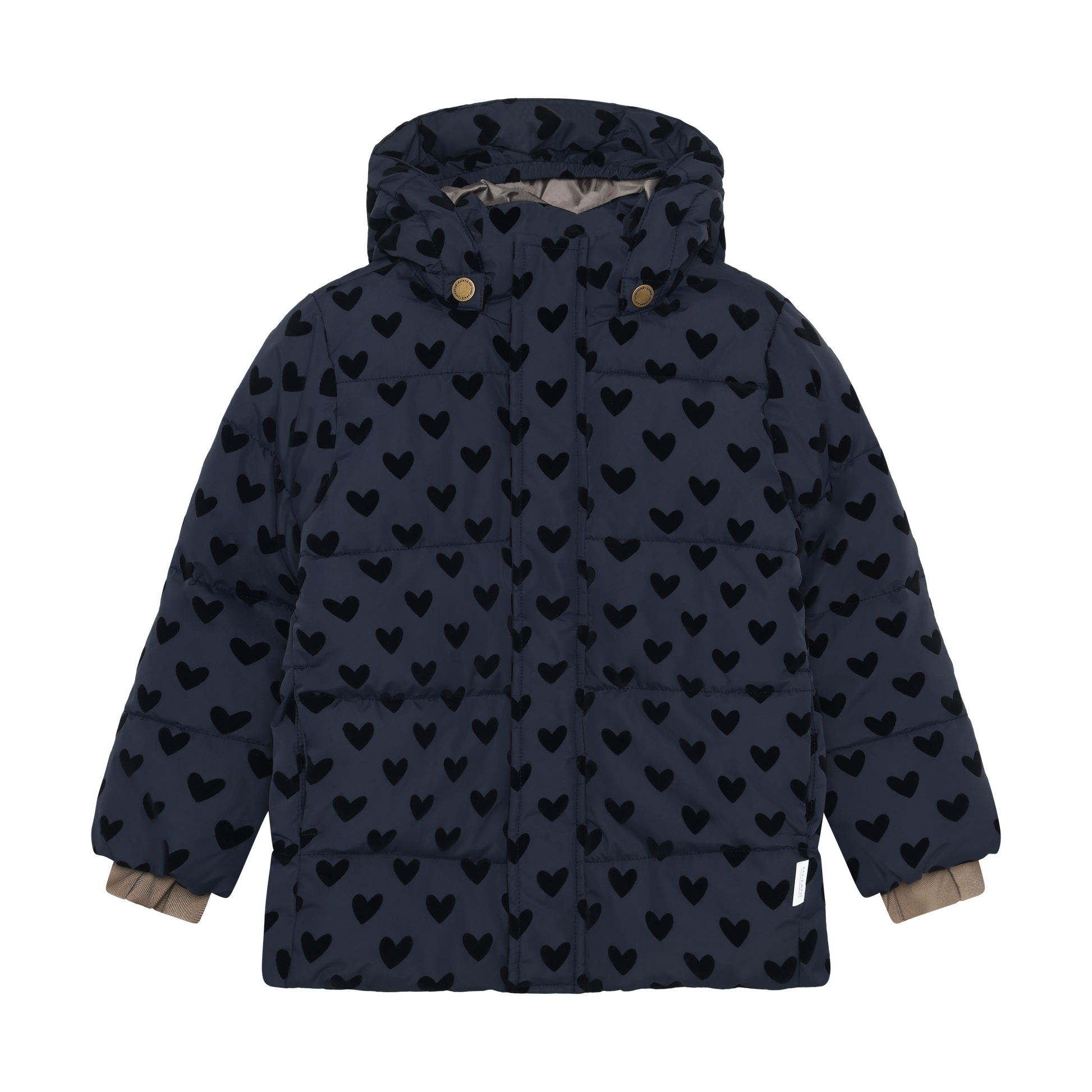 Enfant Enfant - Jacket Quilt Flock AOP - Parisian Night - Pearls & Swines