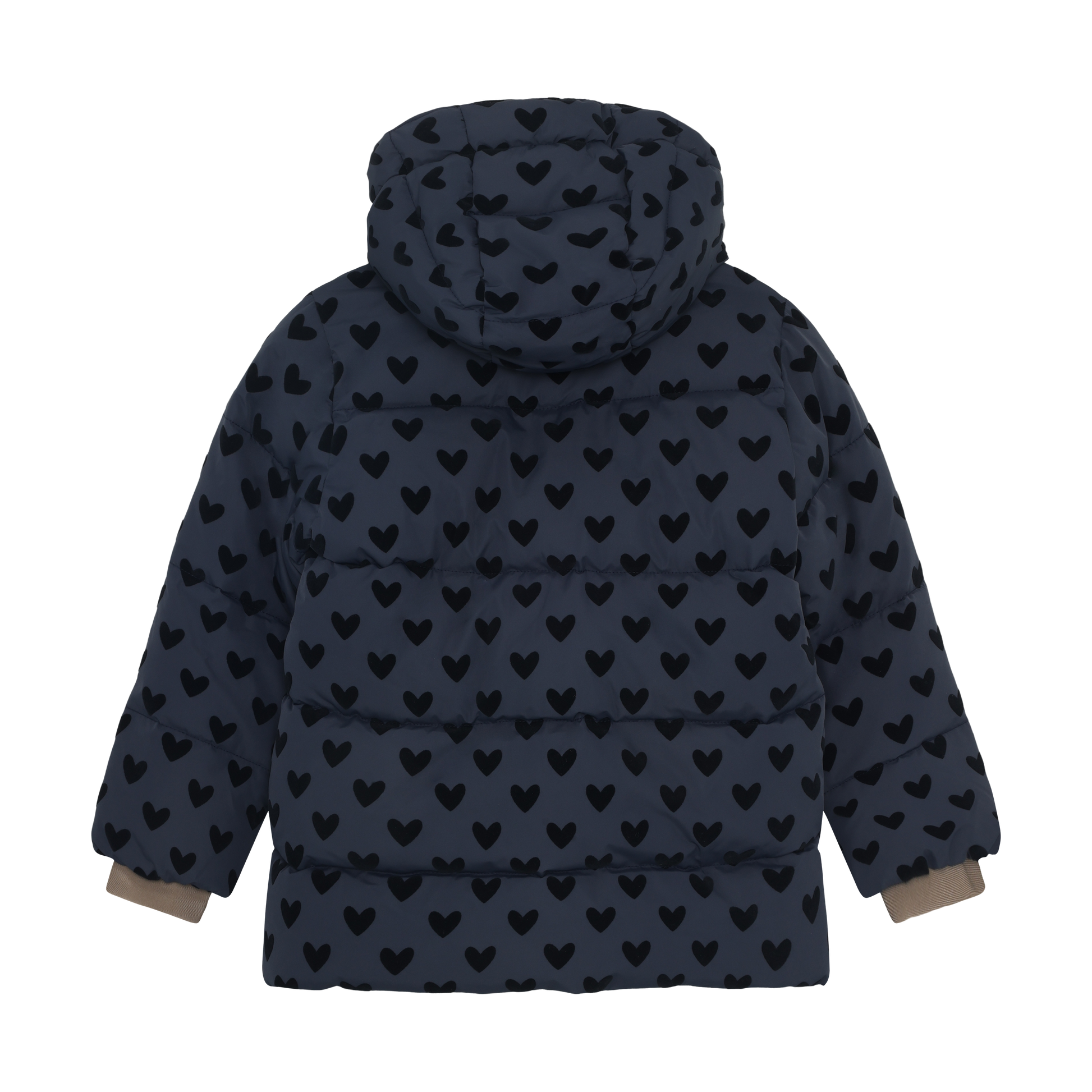 Enfant Enfant - Jacket Quilt Flock AOP - Parisian Night - Pearls & Swines