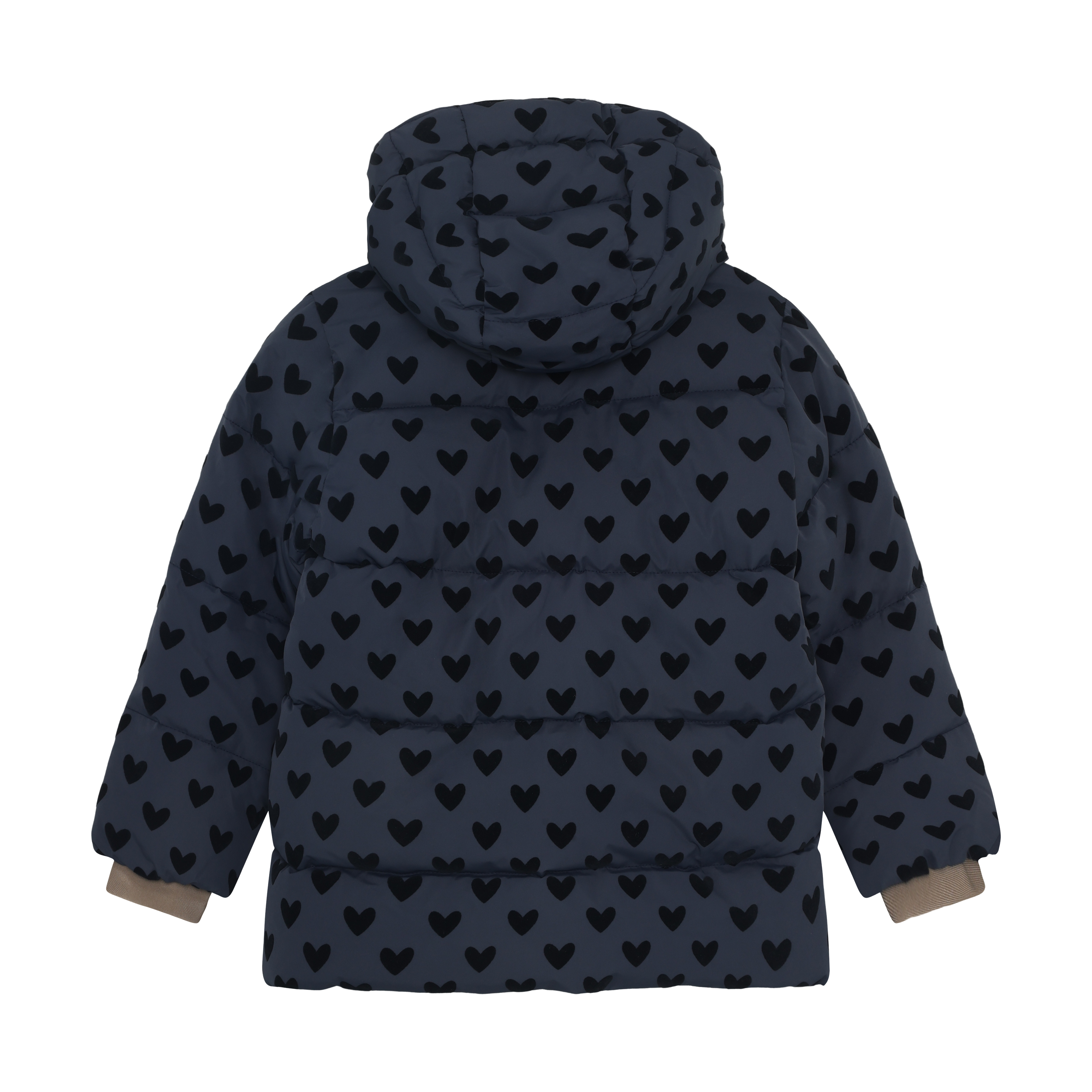 Enfant Enfant - Jacket Quilt Flock AOP - Parisian Night - Pearls & Swines