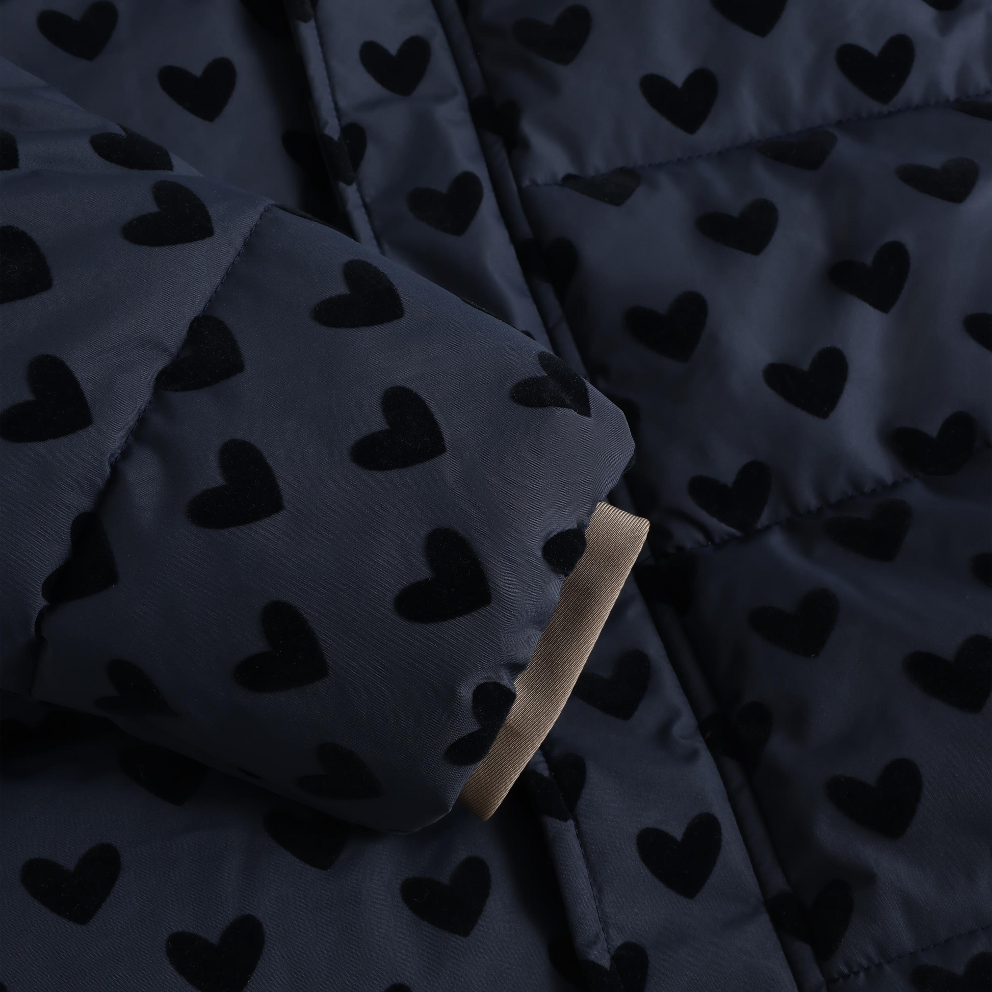 Enfant Enfant - Jacket Quilt Flock AOP - Parisian Night - Pearls & Swines
