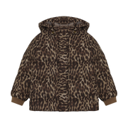 Enfant Enfant - Jacket Quilt Flock AOP - Pine Bark - Pearls & Swines